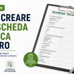 Come creare una scheda tecnica da zero