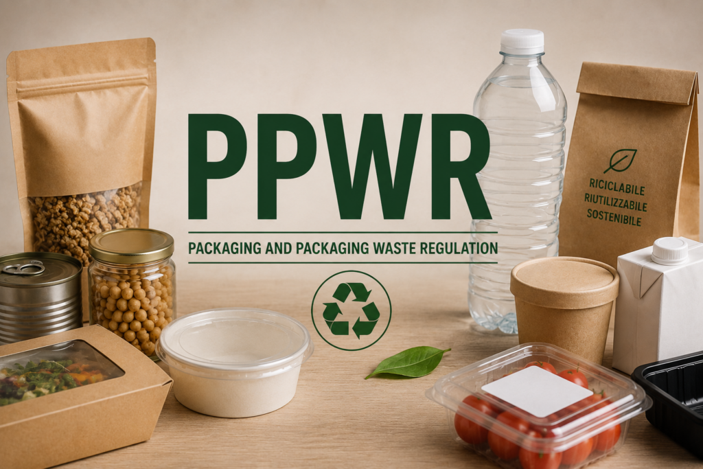 PPWR aziende alimentari e dichiarazione di conformità